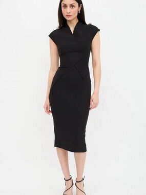 Victoria Beckham
Silk & Wool Panelled Dress
